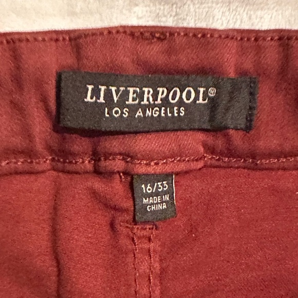 NWT Liverpool Los Angeles Gia Glider Pull-on Ankle Skinny in Brunette - Picture 9 of 16